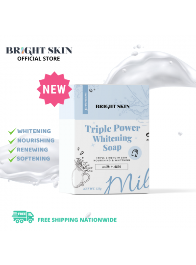 Bright Skin Triple Power Whitening Soap
