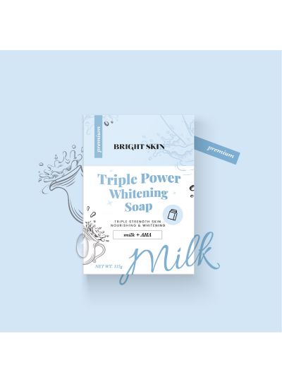 Bright Skin Triple Power Whitening Soap