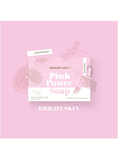 [BUY 1 GET 1] Bright Skin Pink Power Soap